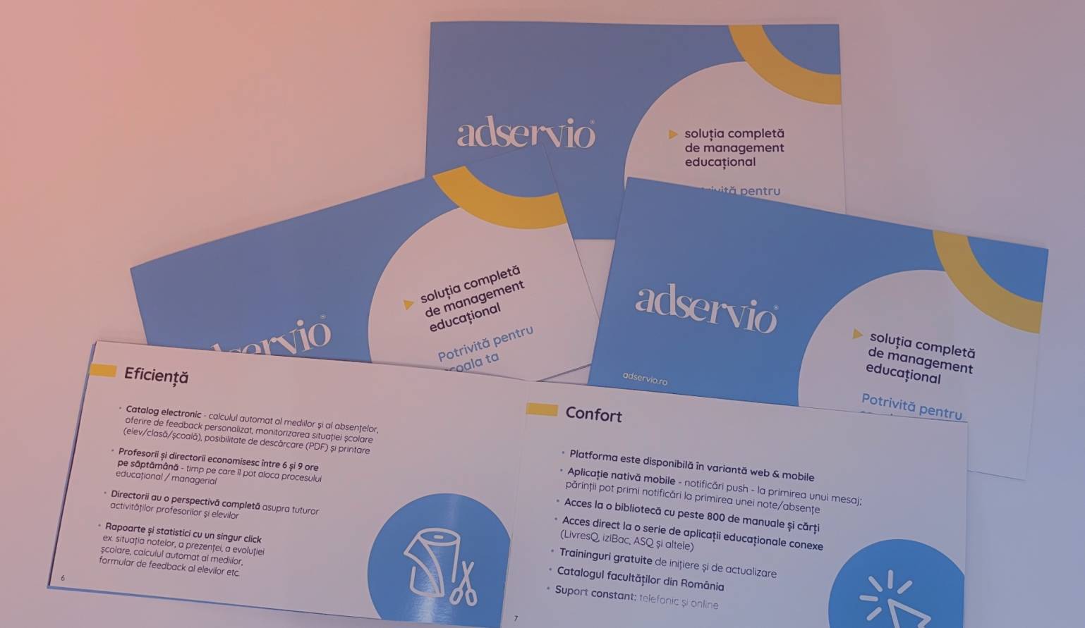 Broșuri și cataloage