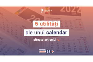 5 utilități ale unui calendar