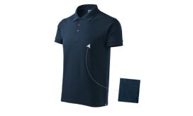 Cotton, Tricou polo pentru bărbaţi, albastru marin