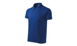 Cotton Heavy, Tricou polo pentru bărbaţi, albastru regal