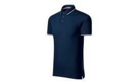 Perfection plain, Tricou polo pentru bărbaţi, albastru marin