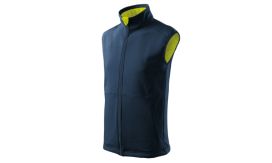 Vision, Vestă softshell pentru bărbaţi, albastru marin
