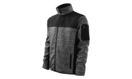 Casual, Jachetă softshell pentru bărbaţi, knit gray