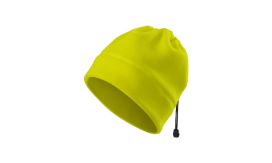 HV Practic, Fleece căciulă unisex, galben reflectorizat