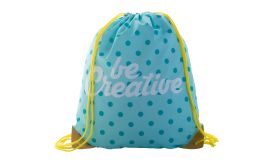 CreaDraw Plus, Sac cu cordon, personalizat, galben/alb