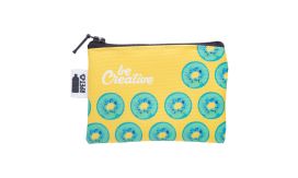 SuboPurse RFID, geantă RPET personalizată, negru/alb