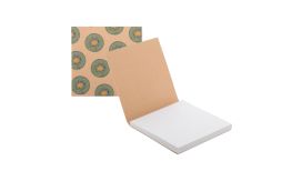 CreaStick Note M Eco, Carnetel sticky personalizat, natural