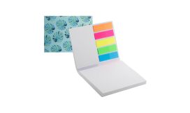 CreaStick Combo A, Carnețel sticky personalizat, alb