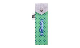 CreaFelt Pen B, husă pixuri, personalizată, alb/gri