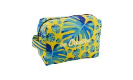 CreaBeauty Carry, geantă cosmetică, personalizată, negru/alb