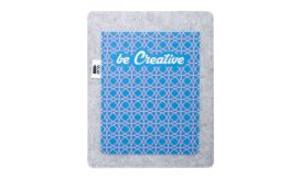 CreaFelt Tablet, suport pentru tableta personalizat, alb/gri