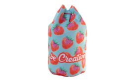 CreaDraw Ocean, geantă de marinar, personalizată, roșu/alb