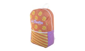 SuboBag Back, rucsac personalizat, RPET, alb
