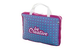 SuboBag Docu, geantă documente, personalizată, alb