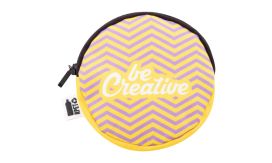 SuboPurse 360, poșetă personalizată, RPET, negru/alb