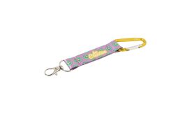 SuboRing Double, breloc personalizat, RPET, galben