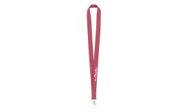 Subyard A, lanyard cu sublimare, alb