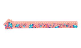 Couler 30, riglă casă, 30 cm, alb