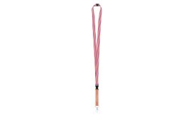 Subyard 15 C Safe, lanyard cu sublimare, alb