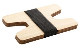 Wolly, portofel - suport card din bambus, natural