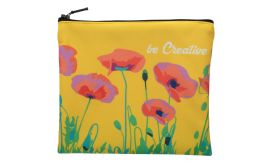 CreaBeauty M, geantă cosmetice personalizată, negru/alb