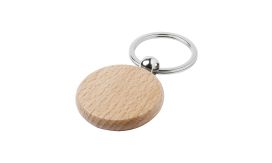Wokke, breloc rotund, natural