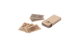 Pacca, cărți de joc din hârtie reciclată, natural