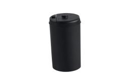 Rettery, coșuleț pentru baterii folosite, negru