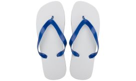 Mirgo, papuci de plajă, albastru închis/alb, N