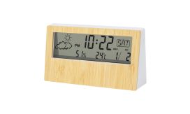 Zepra, stație meteo din bambus, natural