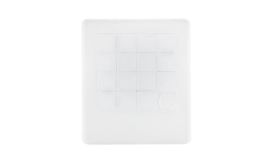 Melanie, mini puzzle de alunecare, alb