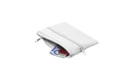 Denar, portmoneu, alb