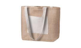 Argent, geantă de plajă sau de cumpărături, natural