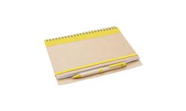 Platanus A5, blocnotes, galben/natural