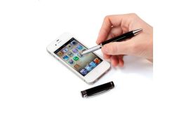 Zemil, stilou cu bilă tactilă, negru