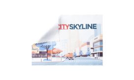 Dioptry, lavetă pentru ochelari, alb