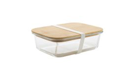 Vittata, cutie din sticlă pentru gustare, transparent/natural