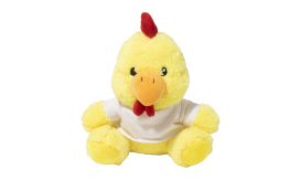 Recrow, cocoș de pluș, RPET, galben