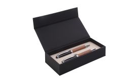 Bayonne, set instrumente de scris, negru/maro