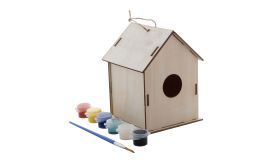 Titmice, casă pentru păsări, DIY, natural