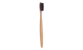 Boohoo, periuță de dinți din bambus, negru/natural