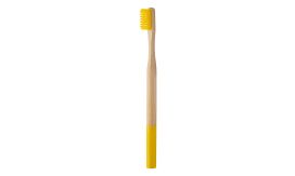 ColoBoo, periuță de dinți din bambus, galben/natural