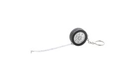 Wheel, ruletă/ breloc, negru