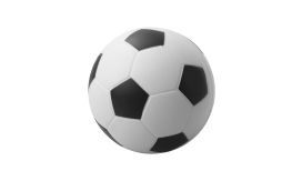 Kick, minge antistres, negru/alb