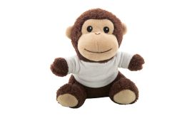 Rehowl, maimuţă din pluș, RPET, maro