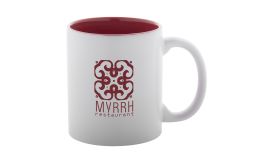 Revery, cană, roșu/alb