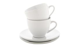 Typica, set cappuccino, alb