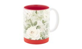 MultiColour Plus, Cană pentru sublimare, roșu/alb