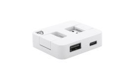 Rahubu, port USB RABS, alb