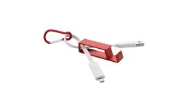 Cappy, cablu USB, roșu